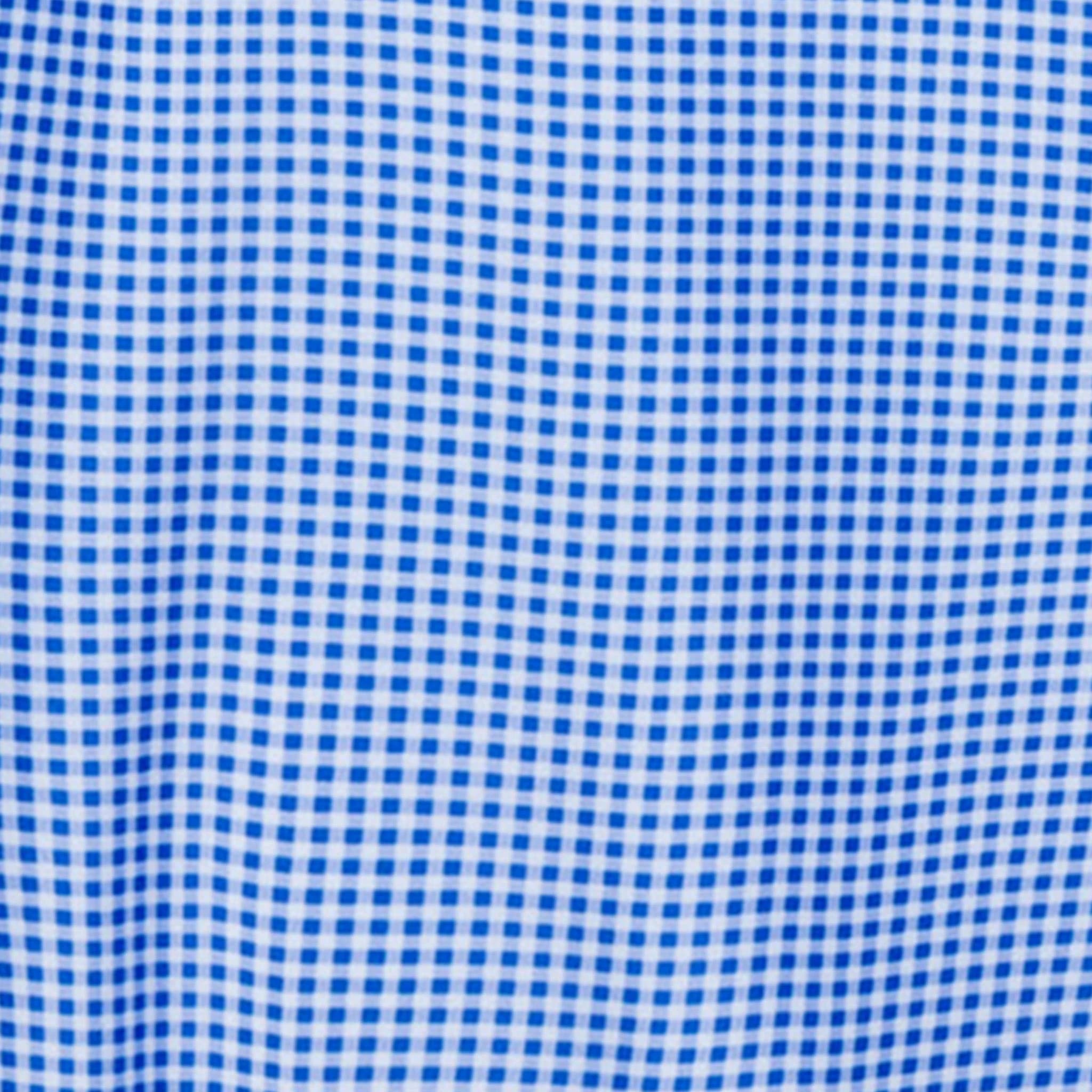 Blue Micro Gingham