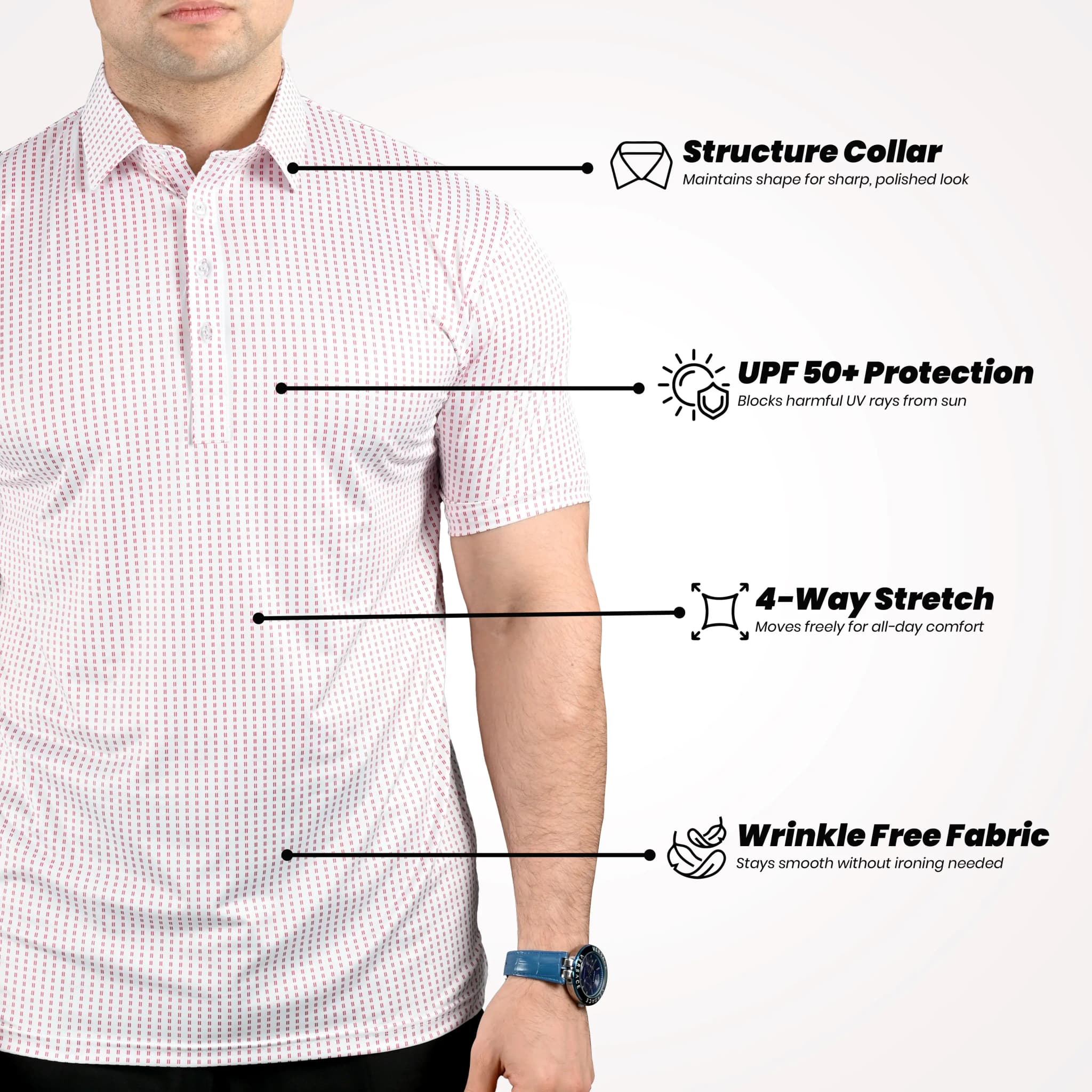 Original Dress Collar Shirt by Dress Collar Polo