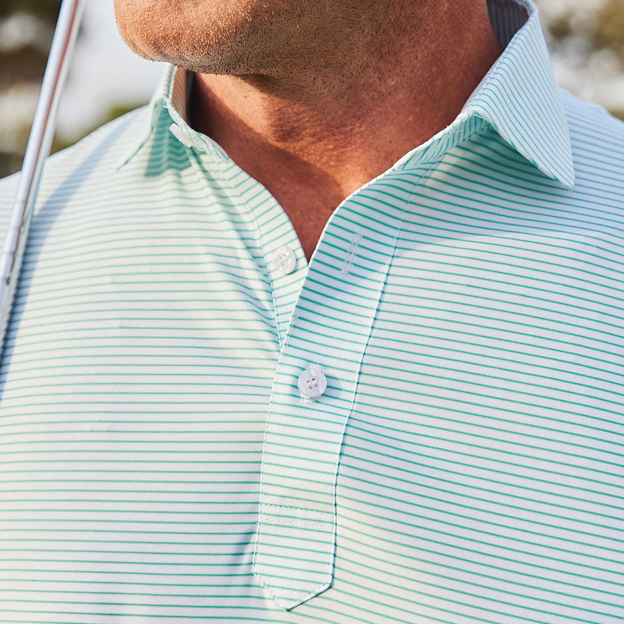 Augusta Green Stripe